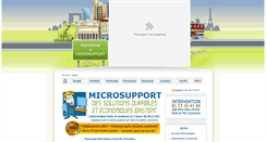 Desktop Screenshot of microsupport.fr